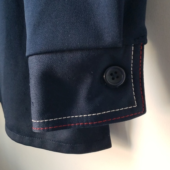 Vintage 70s FARAH Unisex Workwear Shirt Jacket - Picture 4 of 7